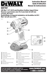 DeWalt DCF787C2-CA Manual De Instrucciones