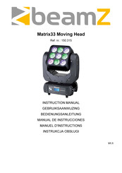 Beamz Matrix33 Manual De Instrucciones