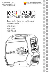 K&S BASIC KSB 40iE S Manual Del Propietário