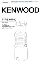 Kenwood JMP60 Instrucciones