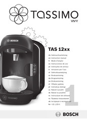 Bosch TASSIMO VIVY TAS 12 Serie Instrucciones De Uso