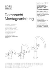 Dornbracht 22 302 892-FF Instrucciones De Montaje