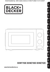 Black and Decker BXMZ702E Manual De Instrucciones