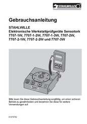 Stahlwille Sensotork 707-1W Instrucciones De Uso