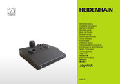 HEIDENHAIN Joystick Modo De Empleo