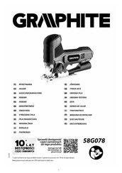 GRAPHITE 58G078 Manual De Instrucciones