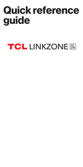 TCL LINKZONE 5G UW Guía De Referencia Rápida