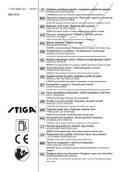 Stiga SBL 327 V Manual De Instrucciones