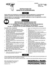 Ingersoll Rand 3RAQC1-EU Manual De Instrucciones