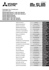 Mitsubishi Electric Mr.SLIM PEAD-M140JAL2 Manual De Instrucciones