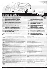 ECS Electronics KI-061-DH Instrucciones De Montaje