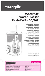 Waterpik WP-160EU Manual De Instrucciones