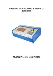 VEVOR K40 3020 Manual De Usuario