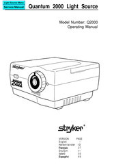 Stryker Q2000 Manual De Usuario