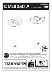 AVF Group CML8350-A Instrucciones De Montaje