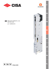 Allegion CISA 1.E0000.00.0 Manual De Instalacion Y Uso