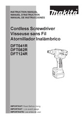 Makita DFT041R Manual De Instrucciones