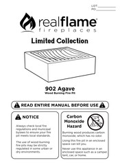 RealFlame 902 Agave Manual