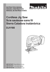 Makita DJV180 Manual De Instrucciones