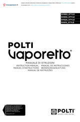 POLTI Vaporetto SV620 Style Manual De Instrucciones