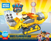 Mega Bloks Paw Patrol The Movie GYW91 Instrucciones De Montaje