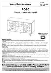 Ditalia Móveis RC-90 Instrucciones De Armado
