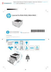 HP LaserJet Pro M404 Guía De Introducción