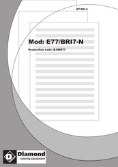 Diamond E77/BRI7-N Instrucciones Para El Funcionamiento