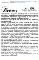 ARDES 1B01 Folleto De Instrucciones