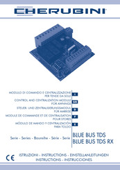 Cherubini BLUE BUS TDS Serie Instrucciones