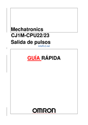 Omron CJ1M-CPU22 Guía Rápida