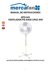 Mercafan MT01443 Manual De Instrucciones