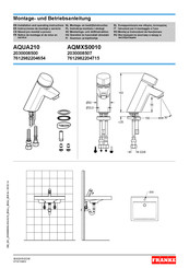 Franke 2030008507 Instrucciones De Montaje Y Servicio