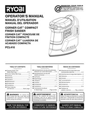 Ryobi PCL416 Manual Del Operador