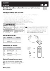 Cooper Lighting Solutions Halo SBL10A50GY Instrucciones Para La Instalación