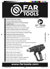 Far Tools DT 2000 Traduccion Del Manual De Instrucciones Originale