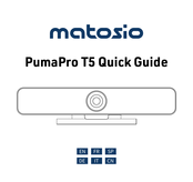 Matosio PumaPro T5 Guía De Instalación Rápida