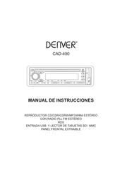 Denver CAD-490 Manual De Instrucciones