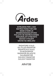ARDES AR470B Folleto De Instrucciones