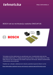 Bosch DWZ1AF1I6 Instrucciones De Montaje