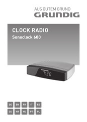 Grundig Sonoclock 600 Manual De Instrucciones