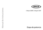 thomann Sirus I-Amp 8.150T Manual De Instrucciones