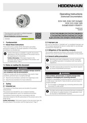 HEIDENHAIN EQN 1325 Instrucciones De Uso