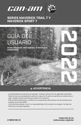 BRP Can-Am Maverick Trail DPS 1000 2022 Guia Del Usuario