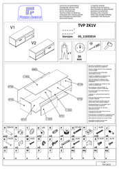 Forma Ideale TVP 2K1V Instrucciones De Montaje