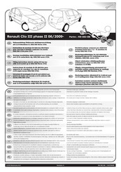 ECS Electronics RN-083-BB Instrucciones De Montaje