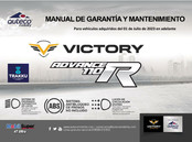 Auteco VICTORY ADVANCE R 100 2003 Manual De Garantía Y Mantenimiento