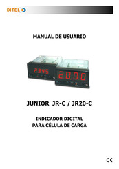 Ditel JUNIOR JR20-C Manual De Usuario