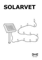 IKEA SOLARVET Guia Del Usuario