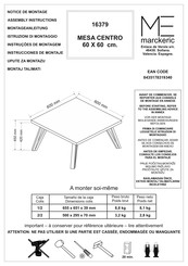 MARCKERIC 16379 Instrucciones De Montaje